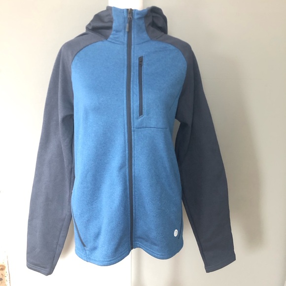 NWT L.L. Bean mens S Regular Zip Up 3 Pocket Sport Mountain Fleece Jacket